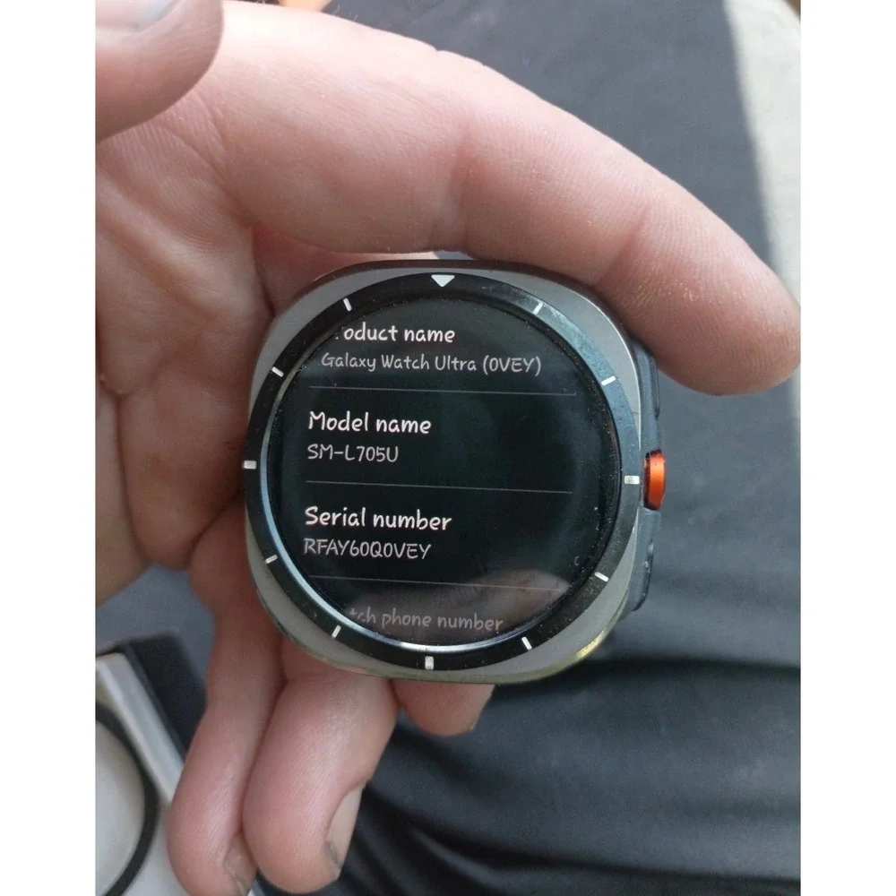 Samsung Galaxy Watch Ultra SM-L705U 47mm Titanium Silver LTE GPS Smartwatch